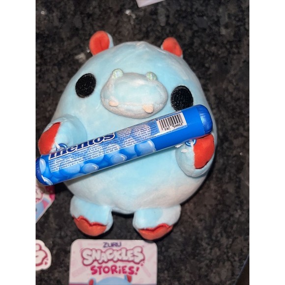 Snackles Unicorn Plush by ZURU 5.5" Ultra Soft Plush HUGH - Picture 1 of 7